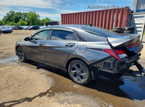 5NPLM4AG9NH082390 2022 HYUNDAI ELANTRA Gray Հետևի ձախ