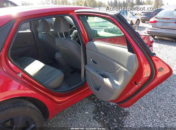 5NPLM4AG9PH094946 2023 HYUNDAI ELANTRA Red Widok naklejki z numerem VIN