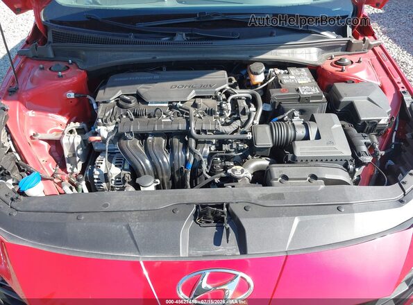 5NPLM4AG9PH094946 2023 HYUNDAI ELANTRA Red Widok z tyłu