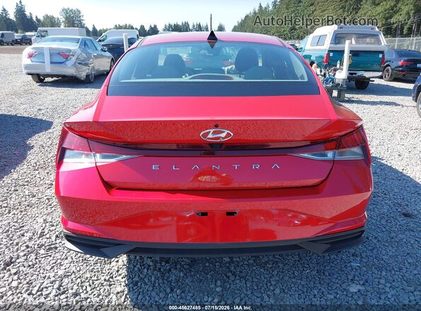 5NPLM4AG9PH094946 2023 HYUNDAI ELANTRA Red 