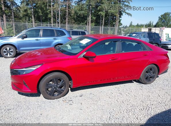 5NPLM4AG9PH094946 2023 HYUNDAI ELANTRA Red Widok wnętrza 360 stopni