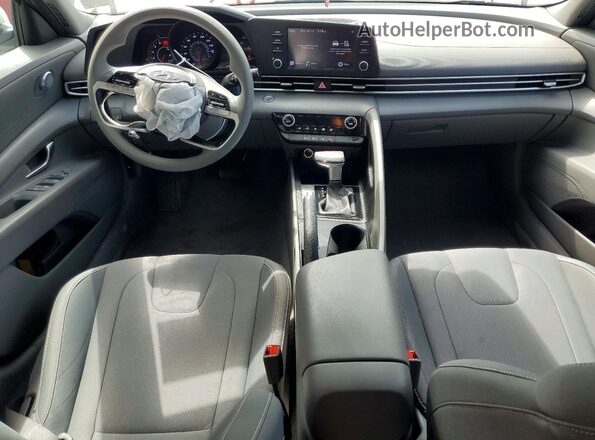 5NPLM4AG9PH100468 2023 HYUNDAI ELANTRA White Вид панелі приладів