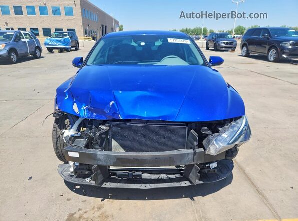 5NPLM4AGXMH000441 2021 HYUNDAI ELANTRA Blue Vista frontal
