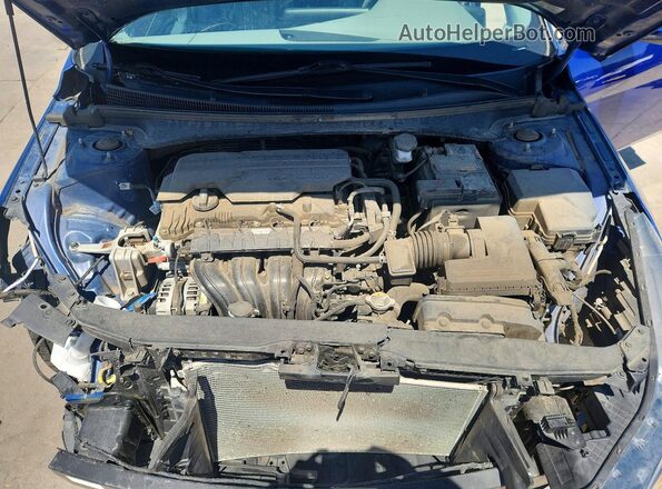 5NPLM4AGXMH000441 2021 HYUNDAI ELANTRA Blue Vista interior trasera