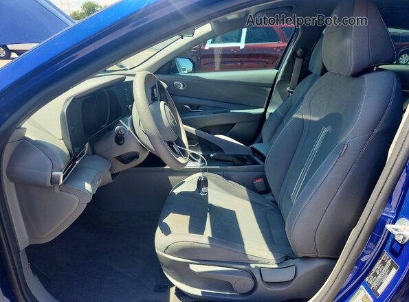 5NPLM4AGXMH000441 2021 HYUNDAI ELANTRA Blue Vista interior delantera
