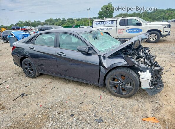 5NPLM4AGXMH027140 2021 HYUNDAI ELANTRA Gray Առջևի աջ
