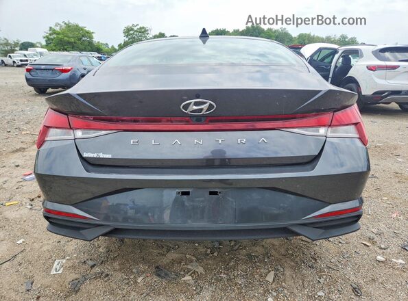 5NPLM4AGXMH027140 2021 HYUNDAI ELANTRA Gray Հետևի տեսք