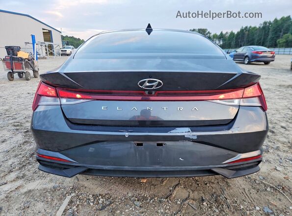 5NPLM4AGXMH046397 2021 HYUNDAI ELANTRA Charcoal Հետևի տեսք