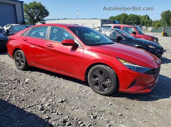 5NPLM4AGXMH046514 2021 HYUNDAI ELANTRA Red Առջևի աջ