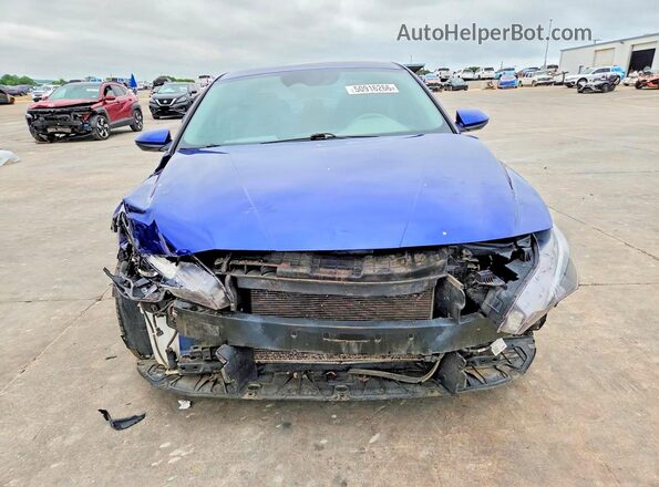 5NPLM4AGXNH064366 2022 HYUNDAI ELANTRA Blue Widok z przodu