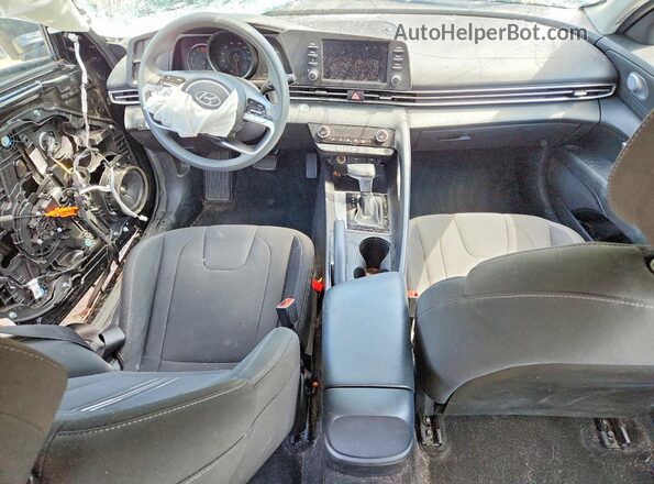 5NPLM4AGXNH079157 2022 HYUNDAI ELANTRA Black Առջևի վահանակի տեսք