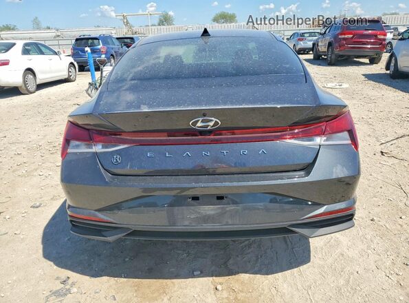 5NPLM4AGXPH095717 2023 HYUNDAI ELANTRA Black Հետևի տեսք