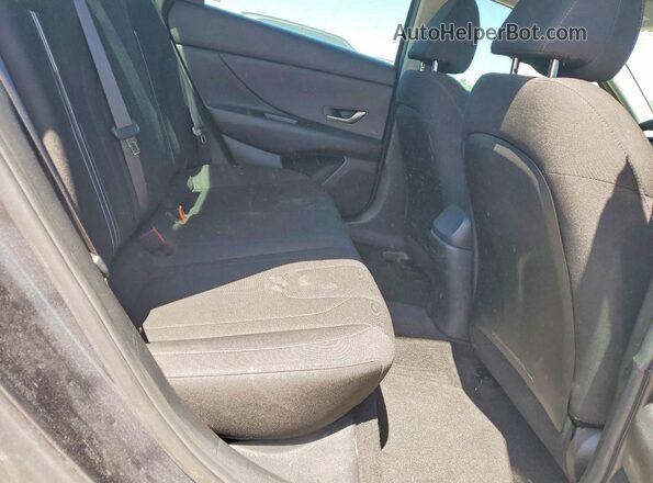 5NPLM4AGXPH095717 2023 HYUNDAI ELANTRA Black Հետևի նստատեղերի տեսք