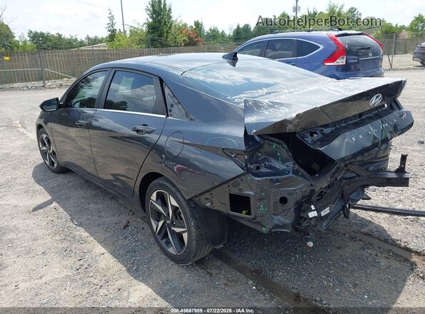 5NPLN4AG1MH013012 2021 HYUNDAI ELANTRA Black Rear left