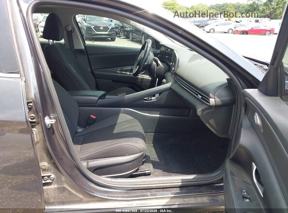 5NPLN4AG1MH013012 2021 HYUNDAI ELANTRA Black Front interior view