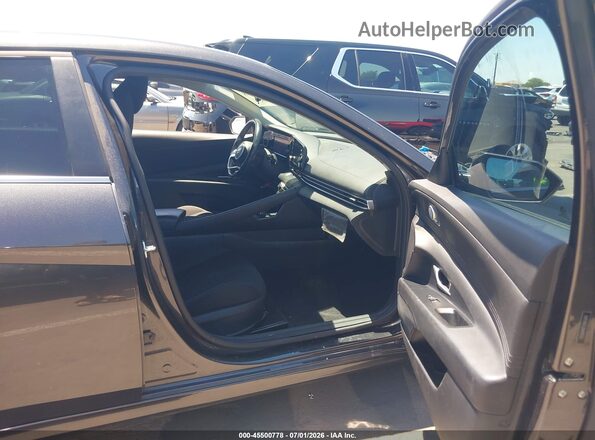 5NPLN4AG2MH012726 2021 HYUNDAI ELANTRA Black Вид салону спереду