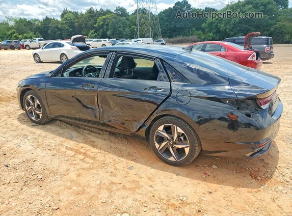 5NPLN4AG2NH069980 2022 HYUNDAI ELANTRA Black Trasero izquierdo