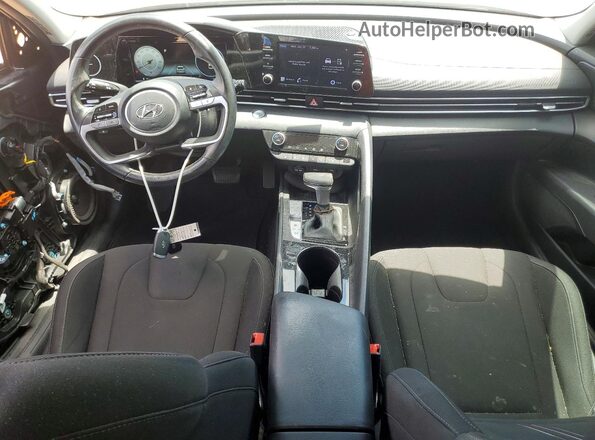 5NPLN4AG2NH069980 2022 HYUNDAI ELANTRA Black Vista del salpicadero