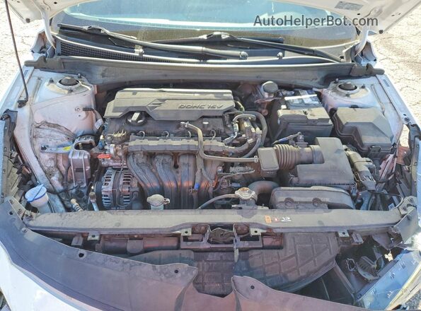 5NPLN4AG3MH027848 2021 HYUNDAI ELANTRA Белый Вид задней части салона