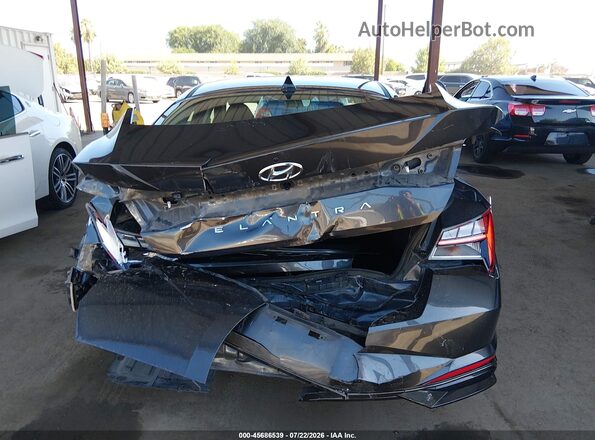 5NPLN4AG4MH004577 2021 HYUNDAI ELANTRA Серый 