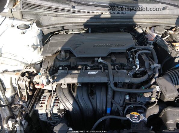 5NPLN4AG6MH027763 2021 HYUNDAI ELANTRA White უკანა ხედი