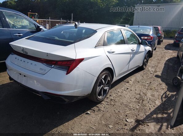 5NPLN4AG6MH027763 2021 HYUNDAI ELANTRA White უკანა მარჯვენა