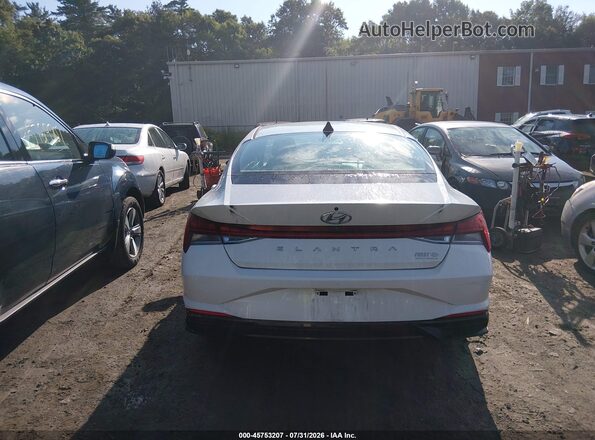 5NPLN4AG6MH027763 2021 HYUNDAI ELANTRA White 