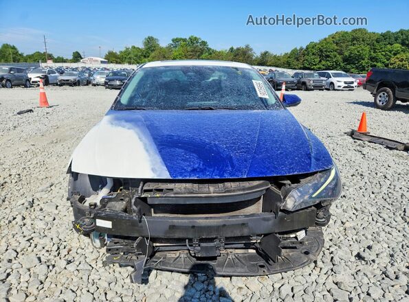 5NPLN4AG7MH017730 2021 HYUNDAI ELANTRA Blue წინა ხედი