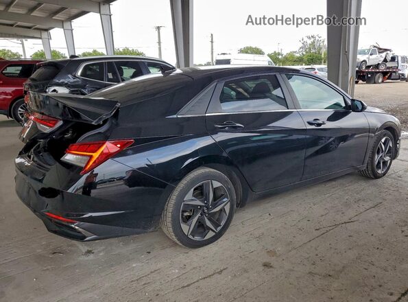 5NPLN4AG7NH069232 2022 HYUNDAI ELANTRA Black Задня права чверть