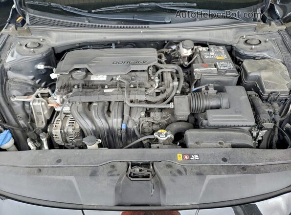 5NPLN4AG7NH069232 2022 HYUNDAI ELANTRA Black Вид задньої частини салону