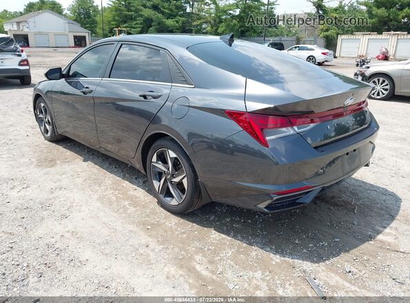 5NPLN4AG9NH075551 2022 HYUNDAI ELANTRA Gray Tył lewy