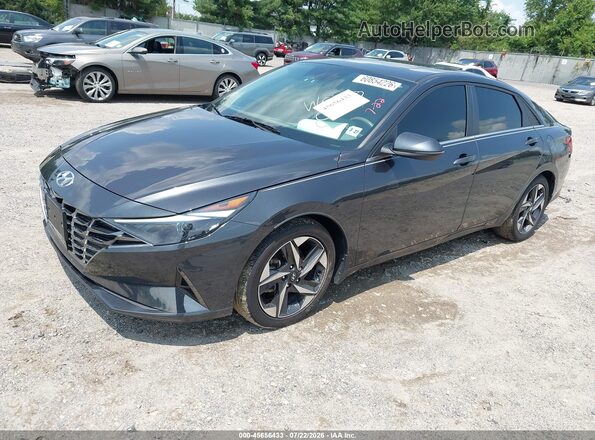 5NPLN4AG9NH075551 2022 HYUNDAI ELANTRA Gray Przód lewy