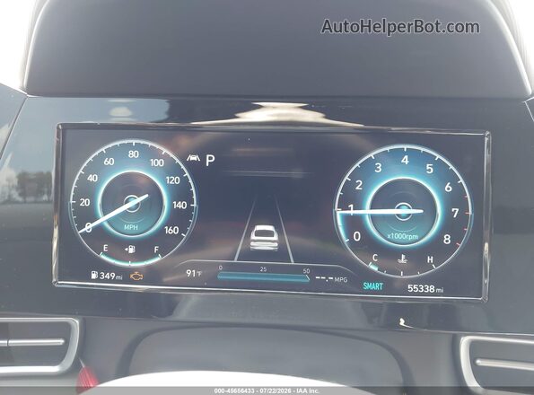 5NPLN4AG9NH075551 2022 HYUNDAI ELANTRA Gray Widok tylnych siedzeń