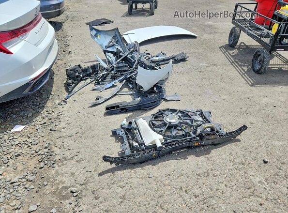 5NPLN4AGXMH013347 2021 HYUNDAI ELANTRA White Vista del compartimento del motor