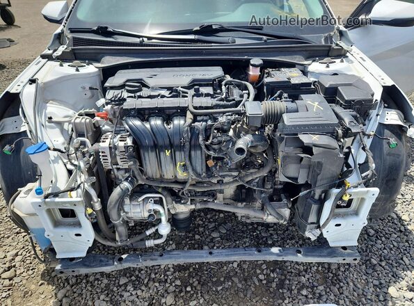 5NPLN4AGXMH013347 2021 HYUNDAI ELANTRA White Vista interior trasera