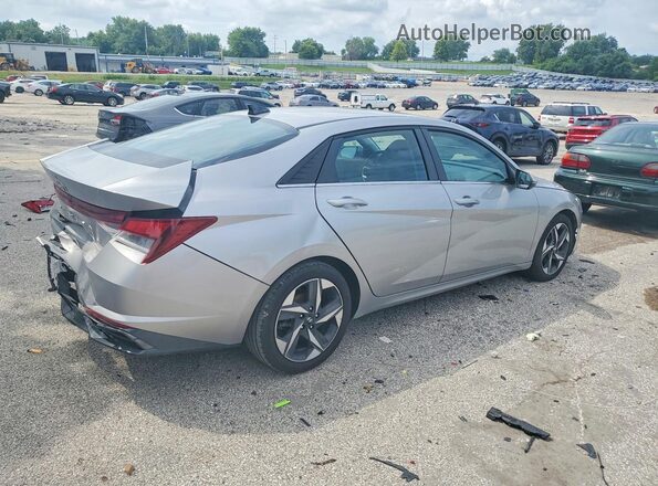 5NPLN4AGXMH017060 2021 HYUNDAI ELANTRA Серый Задняя правая четверть