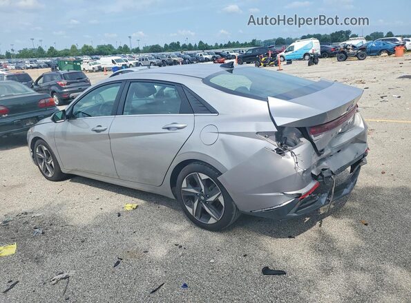 5NPLN4AGXMH017060 2021 HYUNDAI ELANTRA Серый Задняя левая четверть