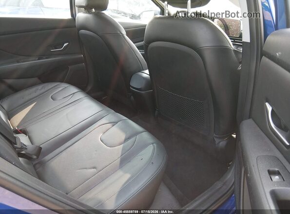 5NPLP4AG1NH072959 2022 HYUNDAI ELANTRA Синий Вид наклейки с VIN-кодом