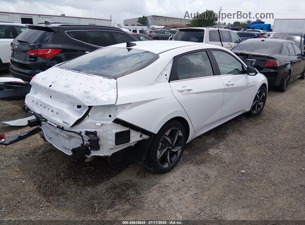 5NPLP4AG3NH068850 2022 HYUNDAI ELANTRA White Задня права чверть