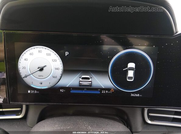 5NPLP4AG3NH068850 2022 HYUNDAI ELANTRA White Вид задніх сидінь