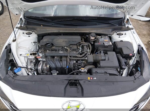 5NPLP4AG3NH068850 2022 HYUNDAI ELANTRA White Вид ззаду