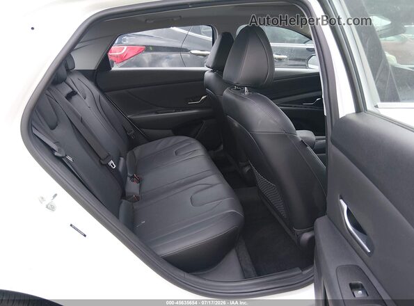 5NPLP4AG3NH068850 2022 HYUNDAI ELANTRA White Вид наклейки з VIN-кодом