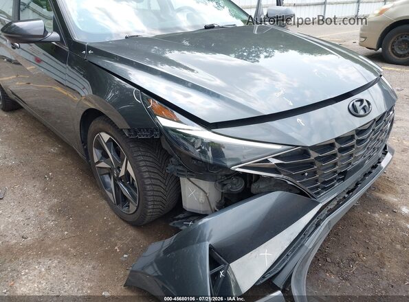 5NPLP4AG3PH099390 2023 HYUNDAI ELANTRA Gray Դիմացի տեսք
