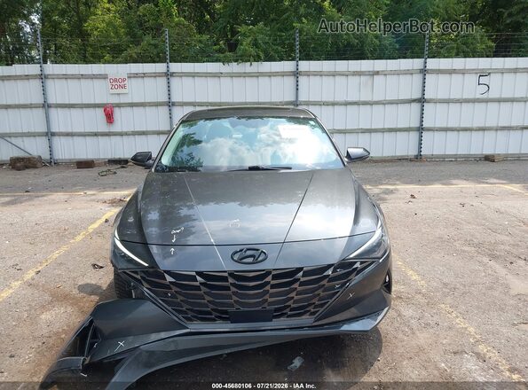 5NPLP4AG3PH099390 2023 HYUNDAI ELANTRA Gray Սարքավորումների վահանակի տեսք