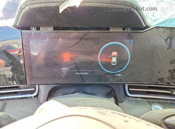 5NPLP4AG4MH036522 2021 HYUNDAI ELANTRA Black Instrument cluster view