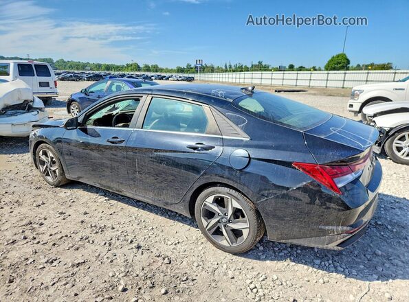 5NPLP4AG4MH036522 2021 HYUNDAI ELANTRA Black Rear left