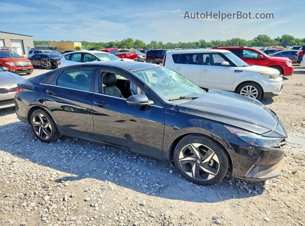 5NPLP4AG4MH036522 2021 HYUNDAI ELANTRA Black Front right