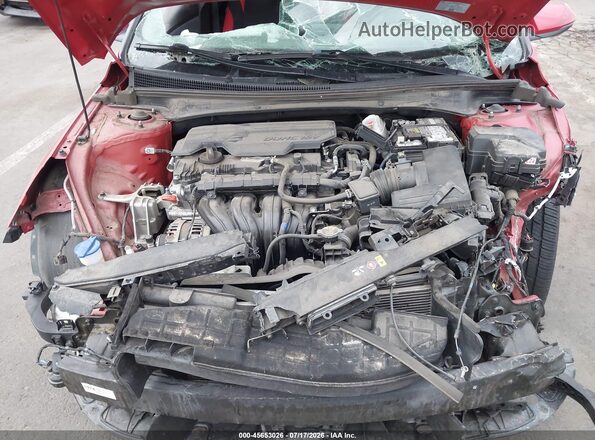 5NPLP4AG4NH073295 2022 HYUNDAI ELANTRA Красный Вид сзади