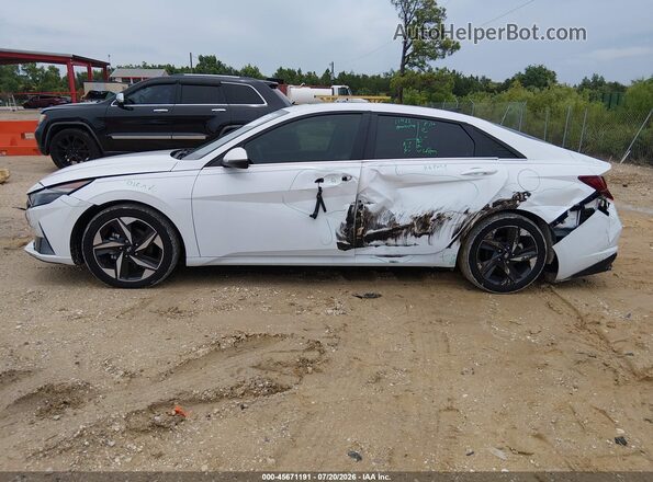 5NPLP4AG5MH022502 2021 HYUNDAI ELANTRA White Vista interior de 360 grados