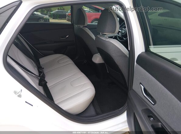 5NPLP4AG5MH022502 2021 HYUNDAI ELANTRA White Vista de la etiqueta del VIN